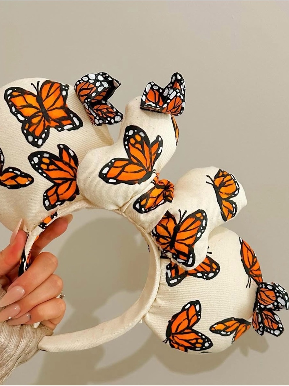 Butterfly Print Headband — Monarch collection
